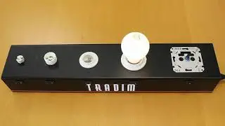 Dimmer aansluiten | Tradim 2490HP - Tronic led muurdimmer enkel incl. 8 dimprofielen