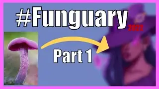 #Funguary 2022 Part 1 || Drawing Mushrooms into Cute Girls || Daxaniart