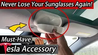 Tesla Model 3 and Model Y Magnetic Sunglass Case