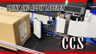 Print and Apply Swing Tamp Labeler | CCS Demo