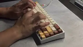 KBD67 MKII with HMX Sonja - HMX Sonjas - PP Plate - Sound test