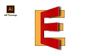 3D Perspective Logo Design in illustrator | Create Stunning Logos By AH Trainings