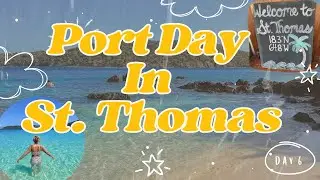 They Were BREAKDANCING in the Atrium?! | St. Thomas Port + Elegant Night | Carnival Magic Vlog Day 6