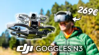 DJI GOGGLES N3: Il nuovo KIT FPV per DJI NEO è economico