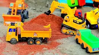 🔴Excavator, Mixer Truck, gadi toy car, Jcb gadi, truck, gadi wala, robot truck, Jan 13, 20267:20 PM