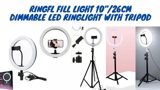 Affordable Ring Frill Light 10 inch| Unboxing Budget Ring Light