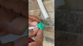 Incredible tip! How to easily join a broken drain hose! #diy #ideas