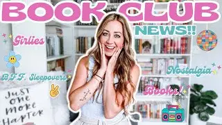 New Book Club Announcement! 🪩⚡️🩵🩷Book Lovers Unite!
