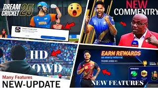 Dream Cricket 25: Update PlayStore! 🔥 {Review & Gameplay} 😍 New Features - Emotes, Ai, Graphic