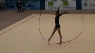 Anna RIZATDINOVA (UKR) ribbon - 2014 Corbeil EF