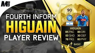 FIFA 16 FIF HIGUAIN REVIEW (90) FIFA 16 Ultimate Team Player Review + In Game Stats