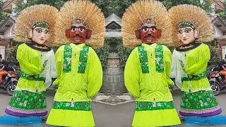 Ondel ondel betawi Spesial Sanggar Bintang Sartika Pakai Seragam Lengkap