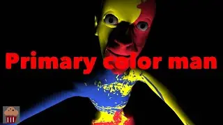 Primary Color Man | Indie Horror Game | No Commentary Playthrough