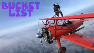 Bucket List: Wing Walking on a plane | A Crazy airplane adventure