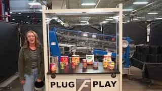 New Way Glue Wrap Labeler Demonstration