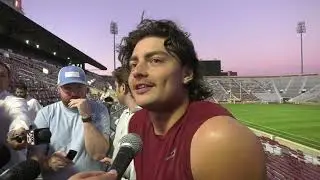 OU Football: Интервью Тейлора Вейна | 20 октября 2025 г.