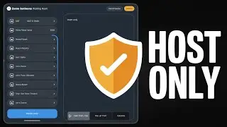 Как предотвратить присоединение участников к Zoom-конференции до того, как это сделает организатор.