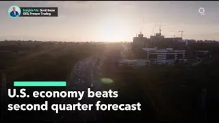 U.S. Economy Beats Second Quarter GDP Forecast