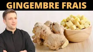 Comment couper un GINGEMBRE FRAIS ?