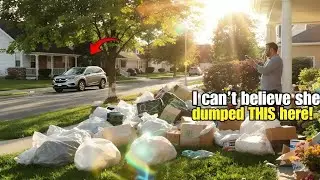 Karen Dumped Trash on My Lawn &mdash; But Her License Plate Exposed Everything! (Caught on Camera)
