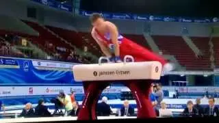 Daniel Keatings Pommel routine helps secure team Silver at 2014 euro championships in Sofia - PL LTD
