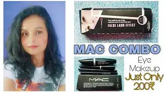 MAC 3 in 1 Combo Eye Makeup Honest Review | Meesho MAC Makeup Haul | Eye Makeup Below 200₹ | ShivPia