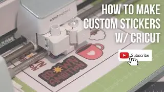 Как сделать собственные наклейки с помощью Cricut | Подарок учителю на праздник