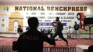 275kg Highest Bench Press In India
