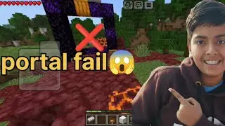 Mujhe laga portal kaam karega... Par fail ho gya 😱😱