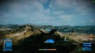 Long range Tank vs Jet - Battlefield 3