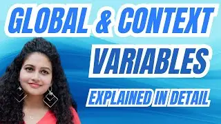 Power Apps - Global and Context Variables | How to Use Set() & UpdateContext()
