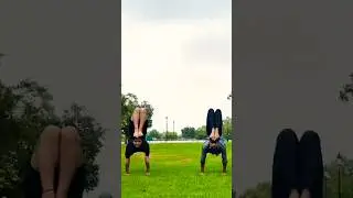 handstand with cute girl #motivation#yogaskills #contortion#contorsion #yogi#yoga#yogapose #yogagirl