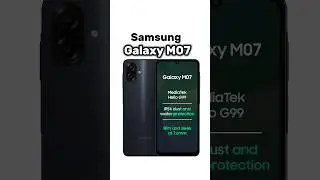 Samsung Galaxy M07 Just ₹6,999 | 6 OS Updates + 50MP Camera 📸। #shorts #viral