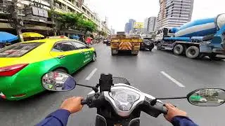 🇹🇭Sathorn Road, Rama 4 Road, Asoke Montri Road, Bangkok, Thailand
