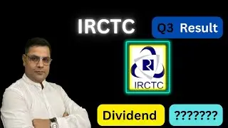IRCTC Q3 Result | IRCTC Announced Dividend 2023 | Net Profit jumped @vktsharetrading
