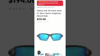 Motorhelmets Store Sale Oakley Flak 2.0 and Half Jacket 2.0 Prizm Asian Fit Men's Sports Sunglasses
