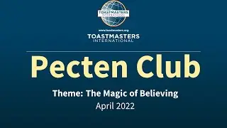 Toastmasters International - Pecten Club April 2022 Meeting (Port Harcourt, Nigeria)
