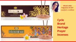 Cycle Brand Heritage Prayer Incense l Complete Review with Live Demo l Sanjhi Sticks l Santhal Stick