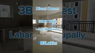 HMDA & RERA Approved 3BHK in Bachupally | 1590 SFT | West Facing | ₹83 Lakhs