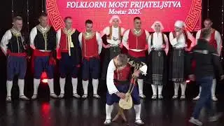 Folklori most prijateljstva 2025 u organizaciji KUD-a 'Bijelo Polje' - UŽIVO