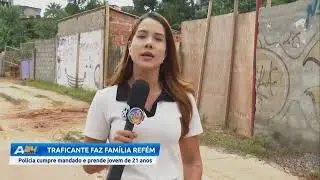 Traficante faz fam&iacute;lia ref&eacute;m | Aratu 24 Horas | Tv Aratu
