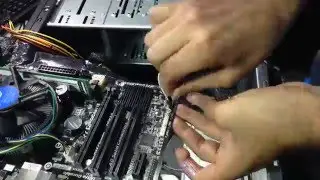 Superman installing PC new build
