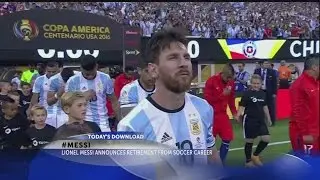 Lionel Messi announces retirement