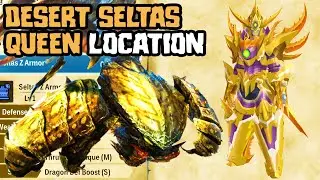 DESERT SELTAS QUEEN LOCATION TERGA VOLCANO BASE AND CRYSTAL DEPTHS - MONSTER HUNTER STORIES 2