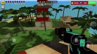 Pixel Gun 3D - Crystal Laser Cannon[Gameplay]