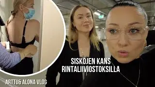 Siskojen kanssa rintaliiviostoksilla