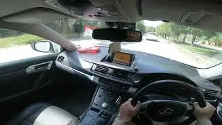 Lexus CT200H 2011 POV Drive!