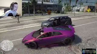 Stream Sniper Combat Logs After Being Killed [GTA RP NoPixel] (CLIP)