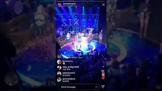 Aimie’s Instagram live MegaSix (Genesis) +backstage