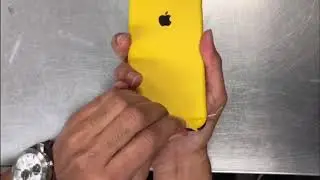 Remove yellow dbrand skin form iPhone 7 plus